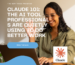 Professional using Claude AI on a laptop to organize ideas, create structured content, and build workflows. Blog cover for "Claude 101: The AI Tool Professionals Are Quietly Using to Do Better Work," highlighting AI-powered thinking, writing, and productivity.